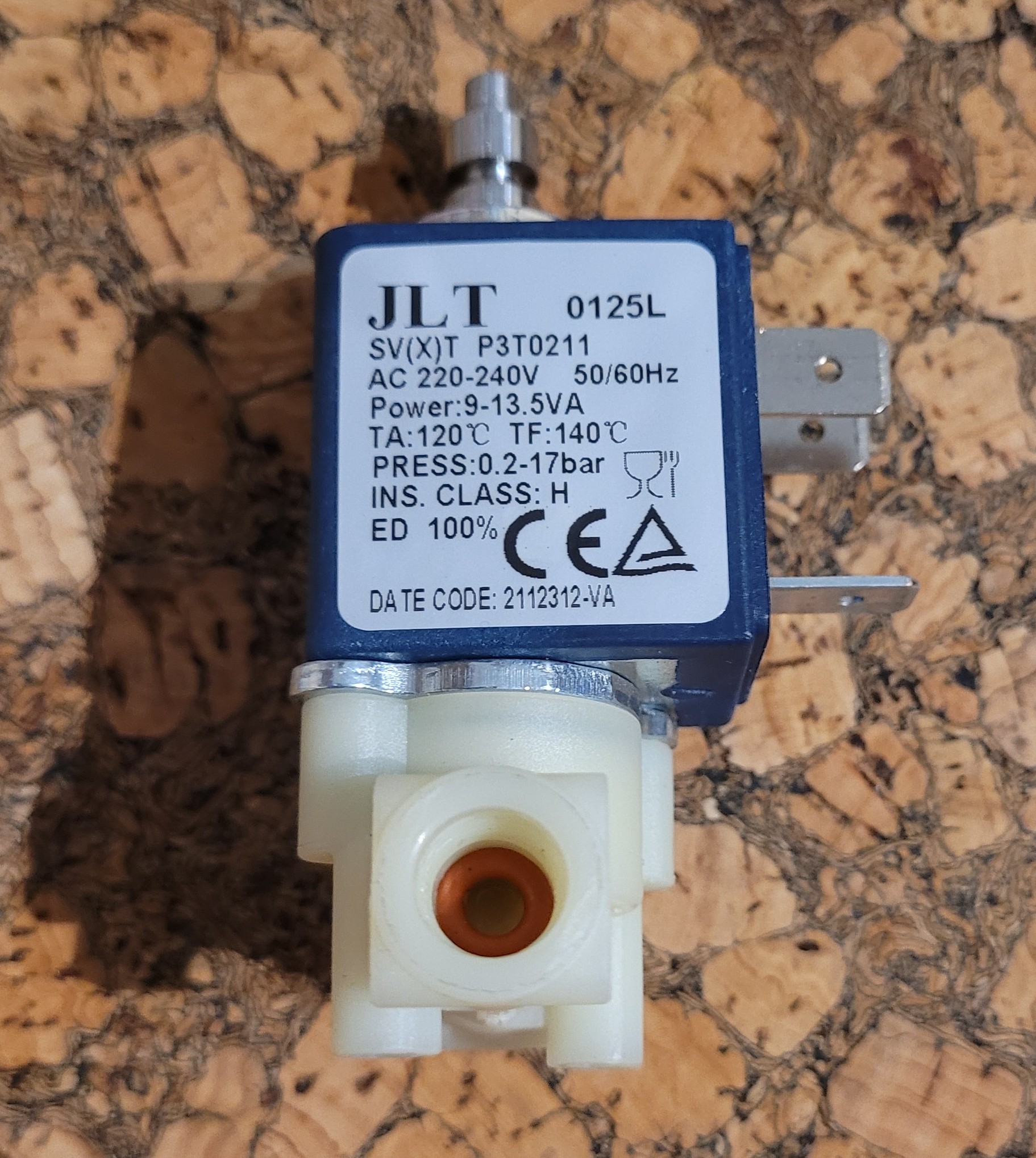 A solenoid valve in good condition