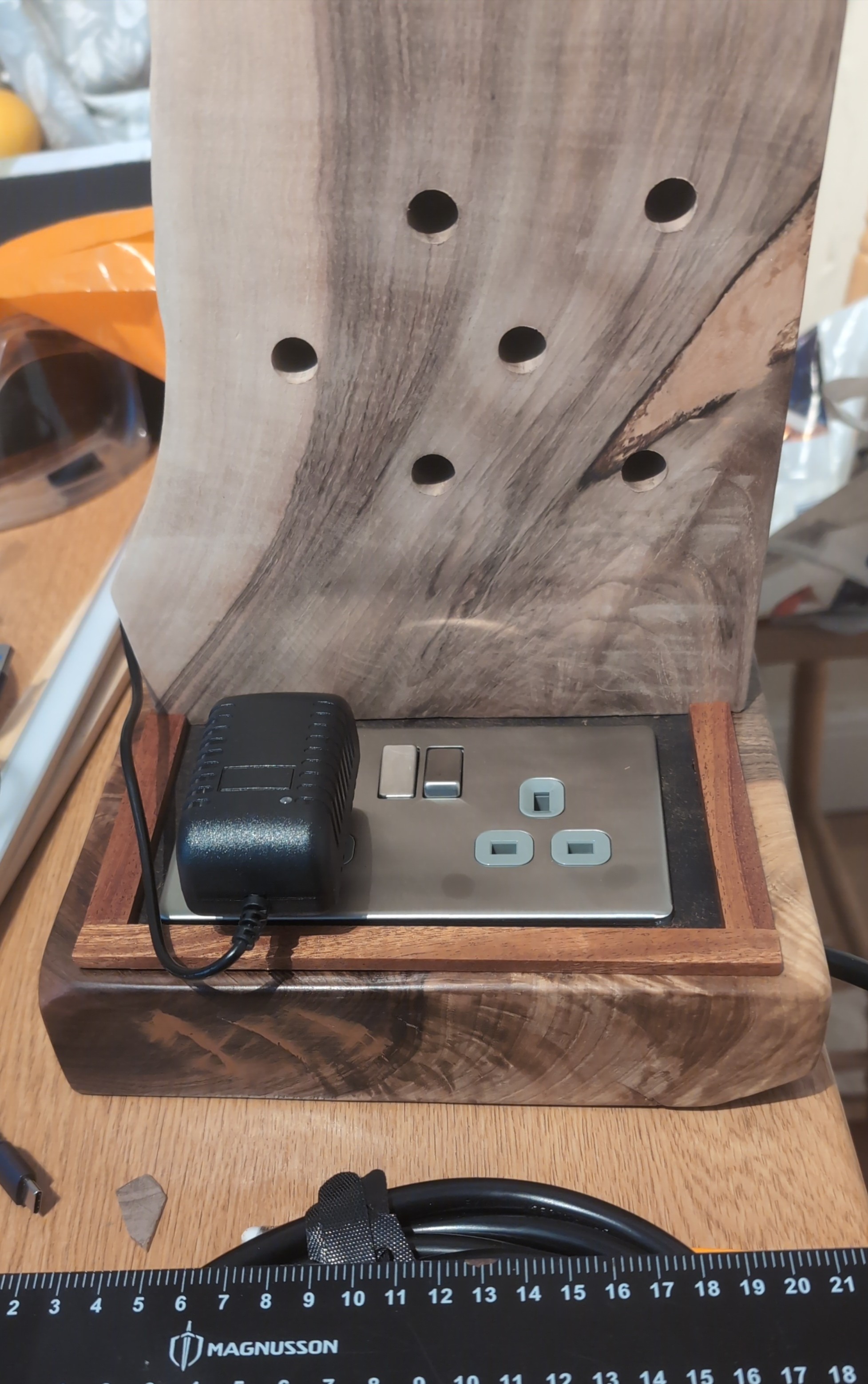 Base and trunk pieces