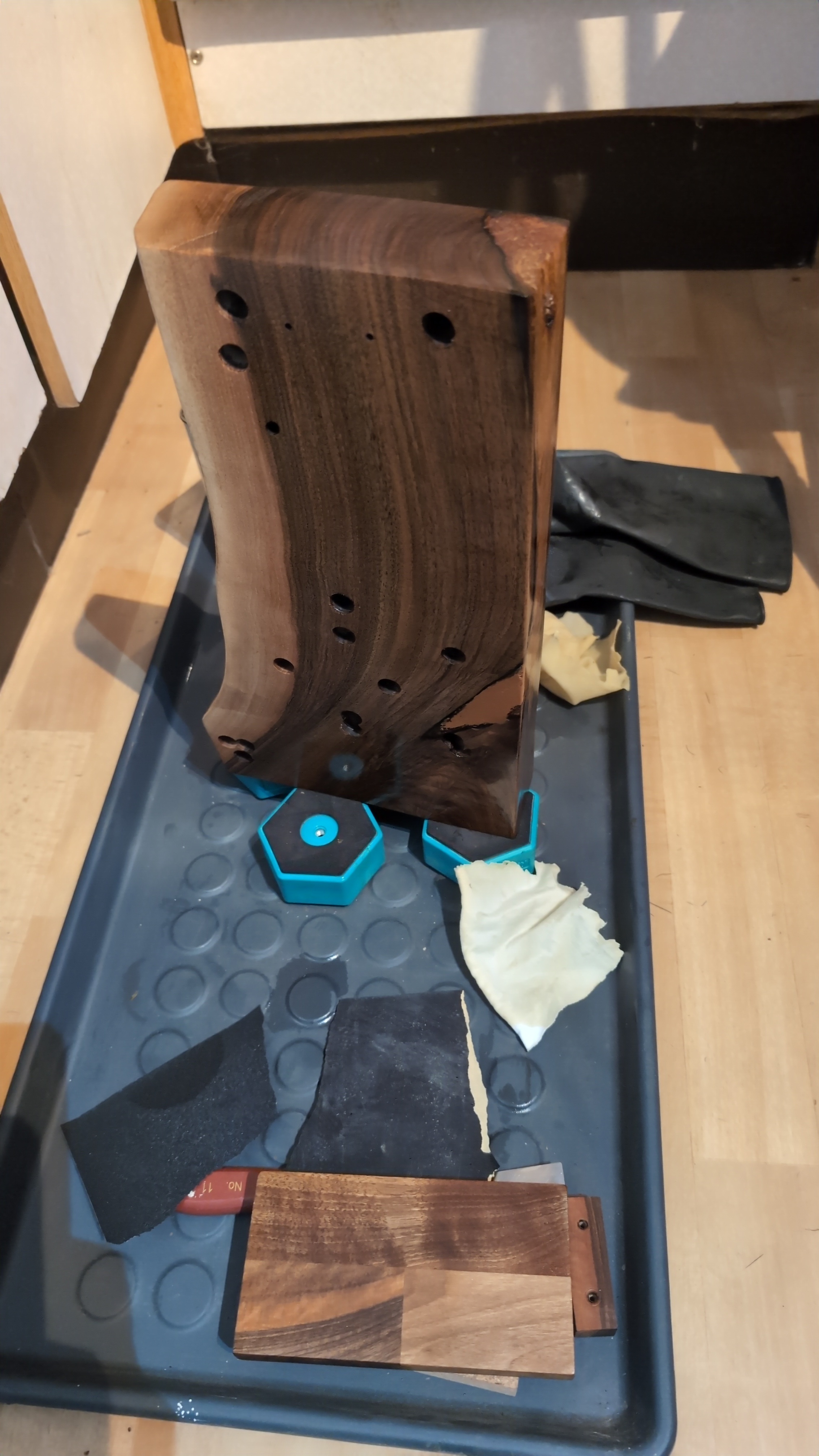 Woodwork in progress